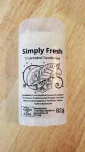 Simply Fresh Unscented Deodorant